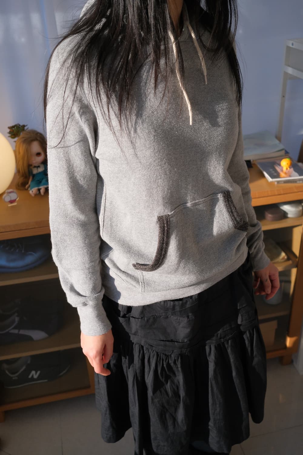 Elbow patched hoodie 상품이미지9