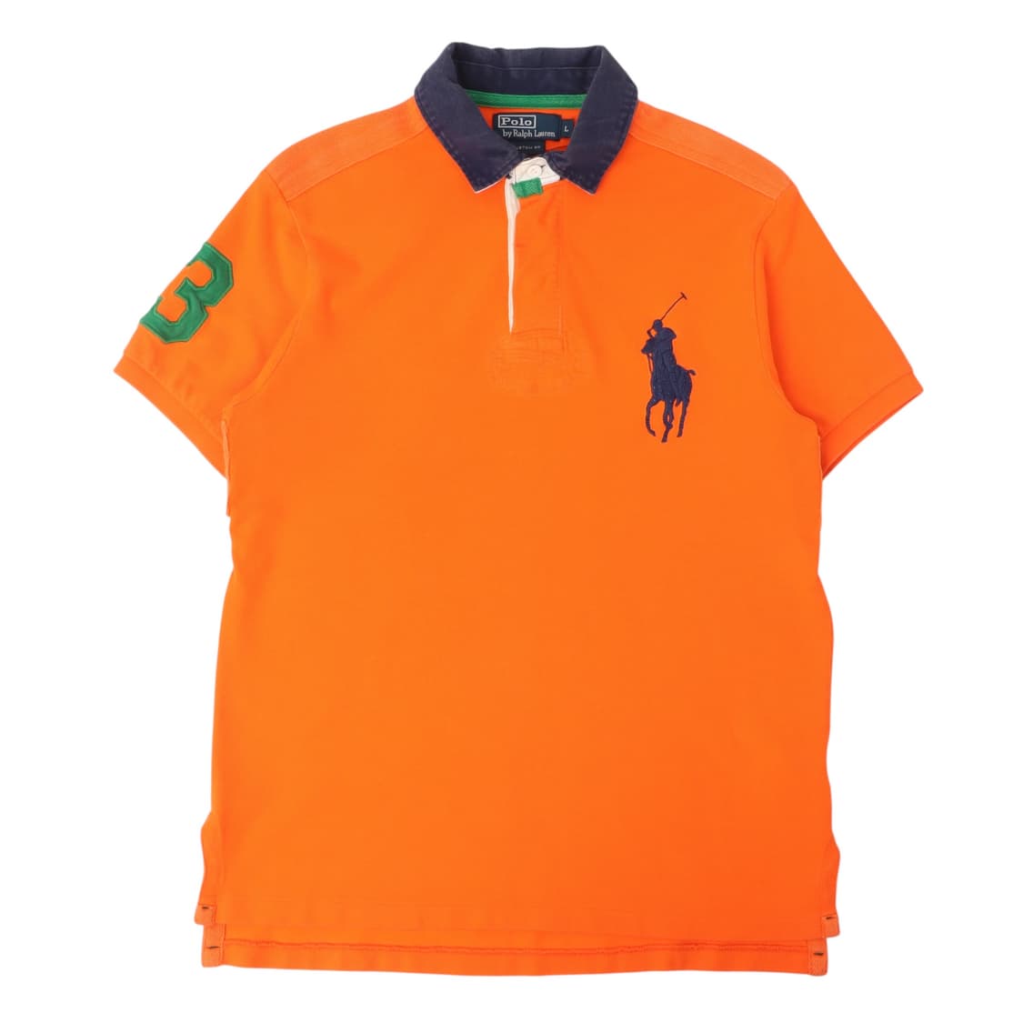 폴로 랄프로렌 오렌지 빅포니 럭비 pk 티셔츠 상품이미지1