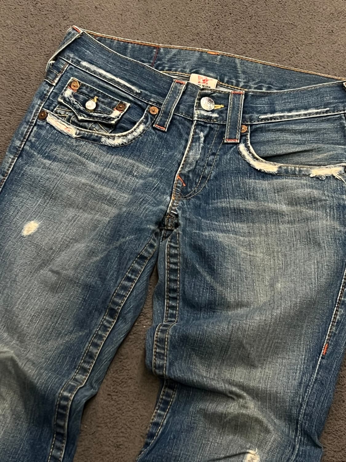 트루릴리전 부츠컷 데님 처분  상품이미지2