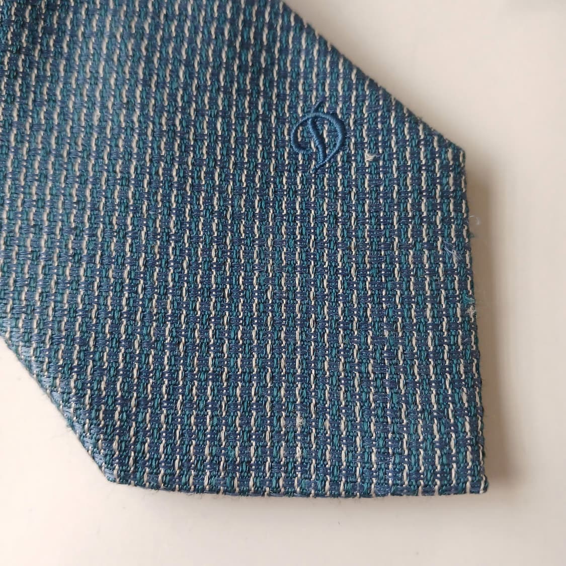 에스티듀퐁 넥타이 스퀘어 조직 패턴 8cm A~B등급 A19874 상품이미지7