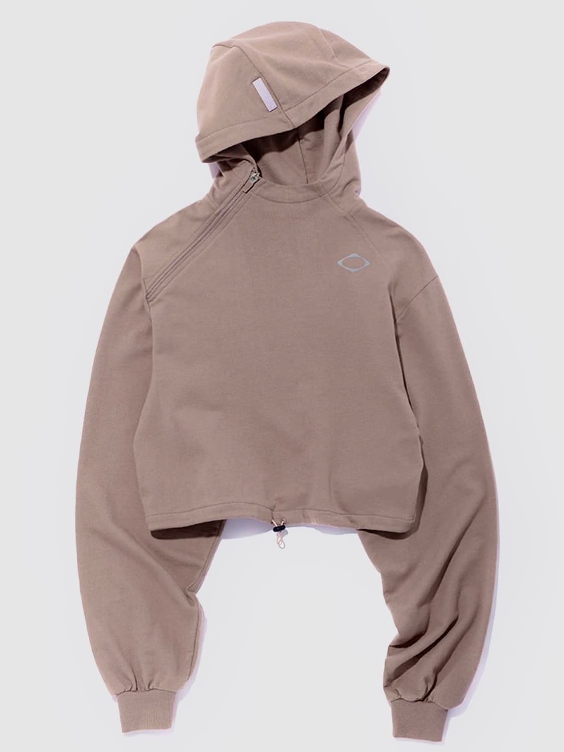 미스치프 크롭 사이드 집 후디 cropped side zip hoodie 상품이미지1