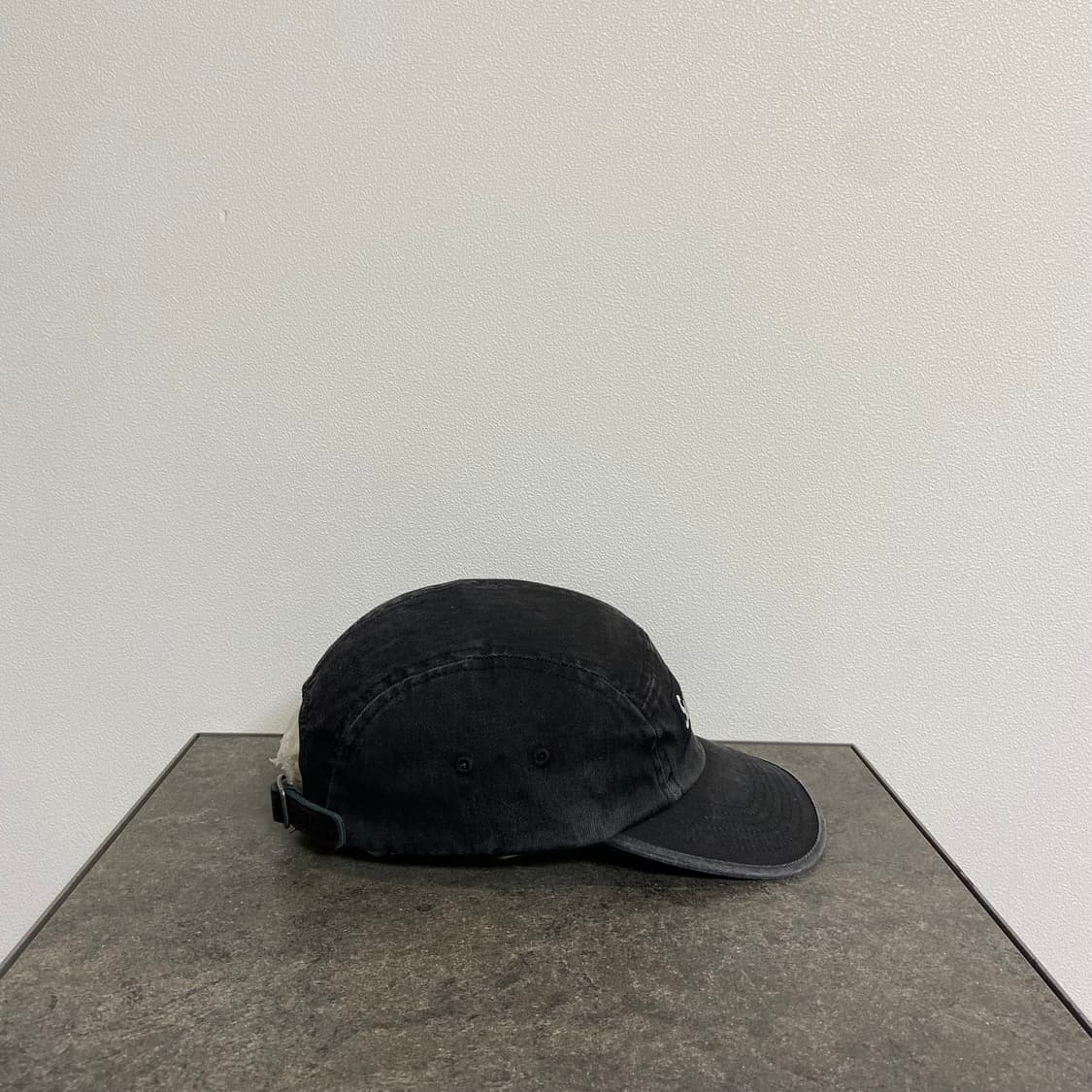 (OS) 슈프림 박스로고 캠프캡 모자 워시드 블랙 상품이미지3