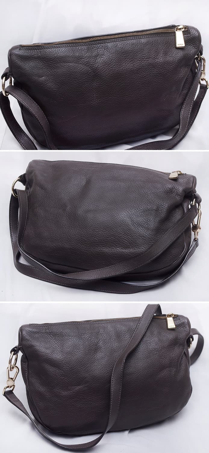 훌라 (FURLA) 하프문 페블레더 가죽 호보백 (숄더.크로스) 상품이미지4