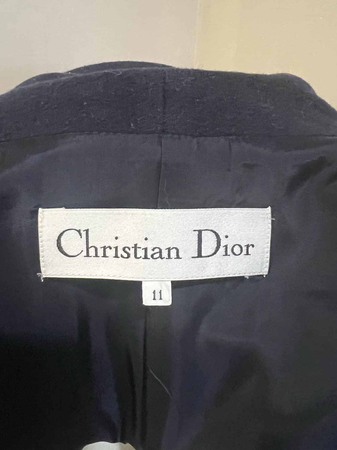 Dior 디올 빈티지 클래식 자켓 네이비 상품이미지2