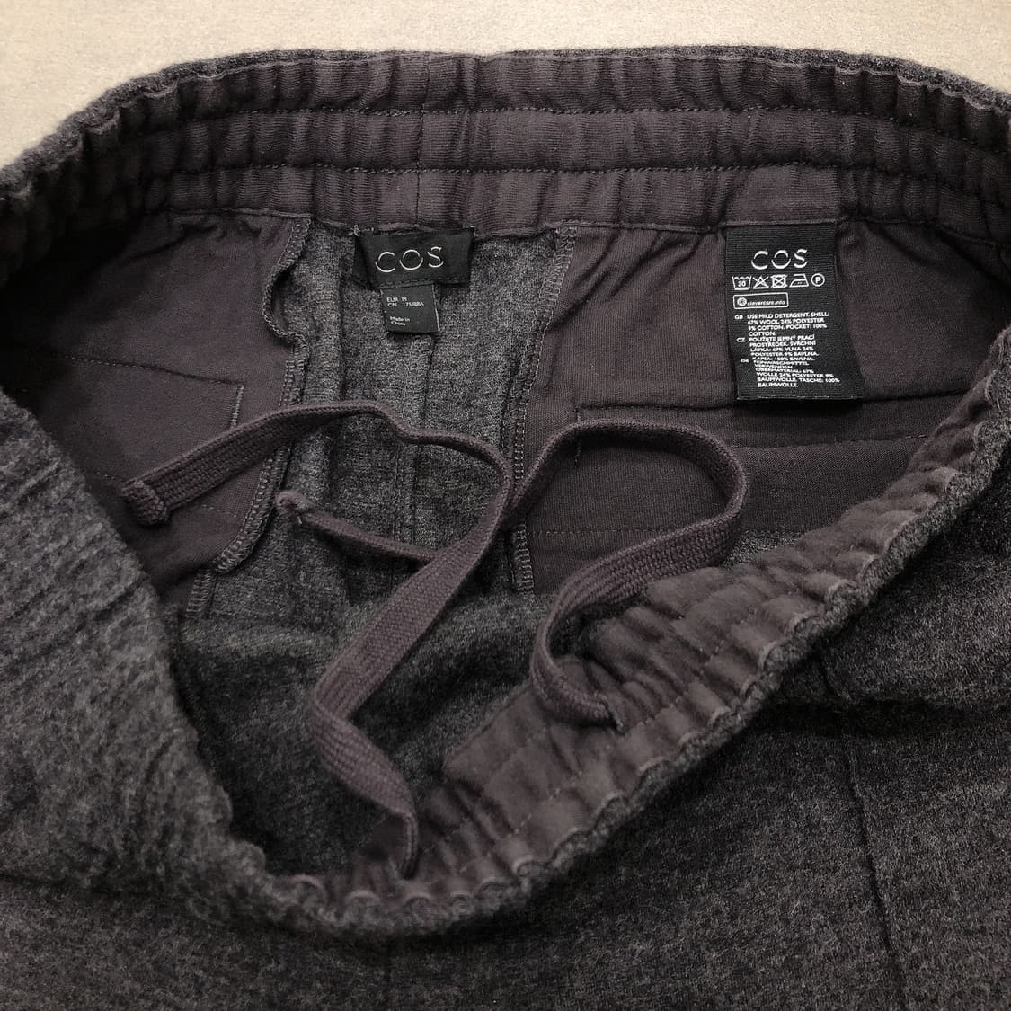 코스 cos 밴딩 스트링 울 팬츠 M 상품이미지2