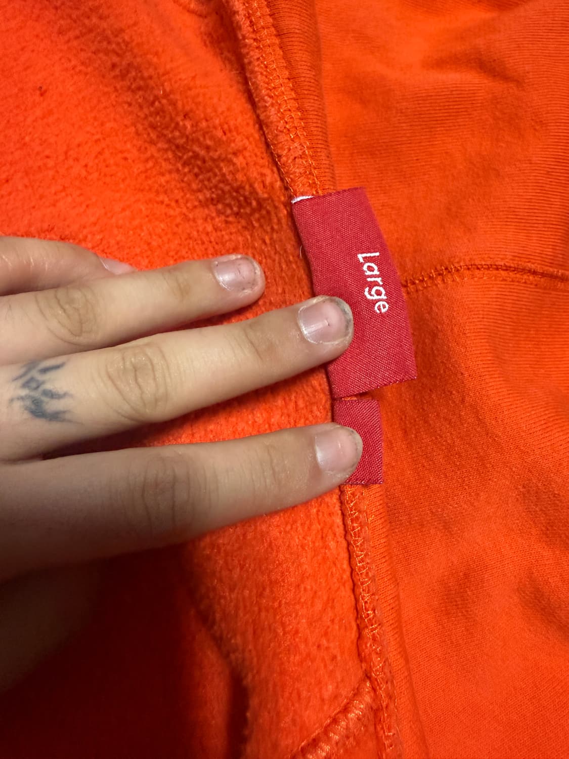 슈프림 23SS 팔콘 후드집업 오렌지 L 상품이미지9