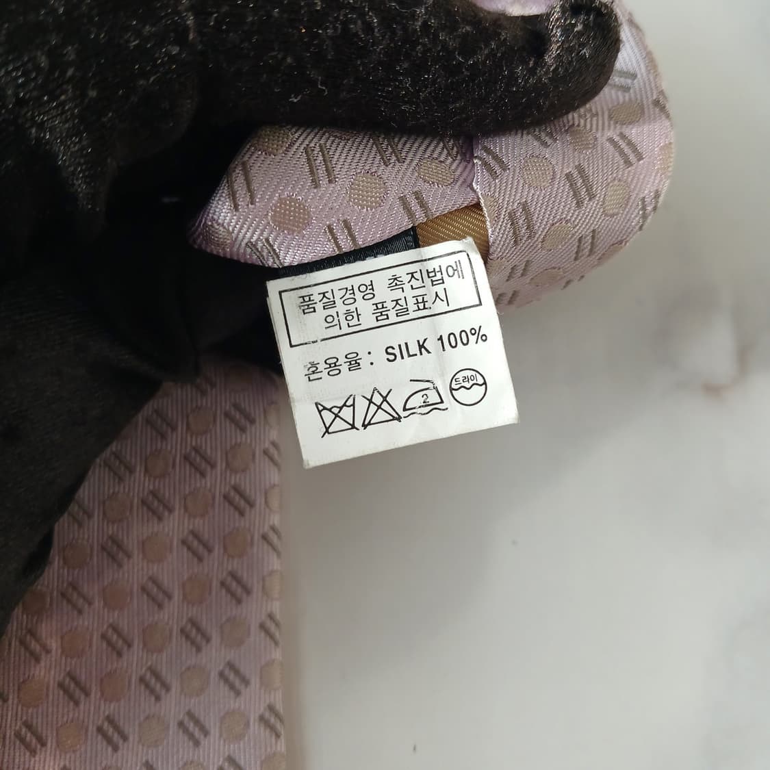 조르지오 아르마니 실크 자카드 넥타이 9.7cm A등급 A19582
 상품이미지9