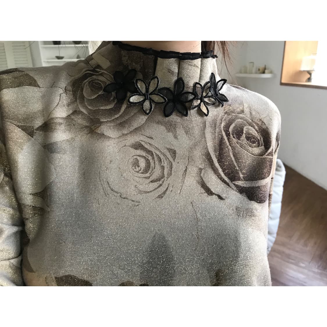 vintage pattern top 상품이미지4