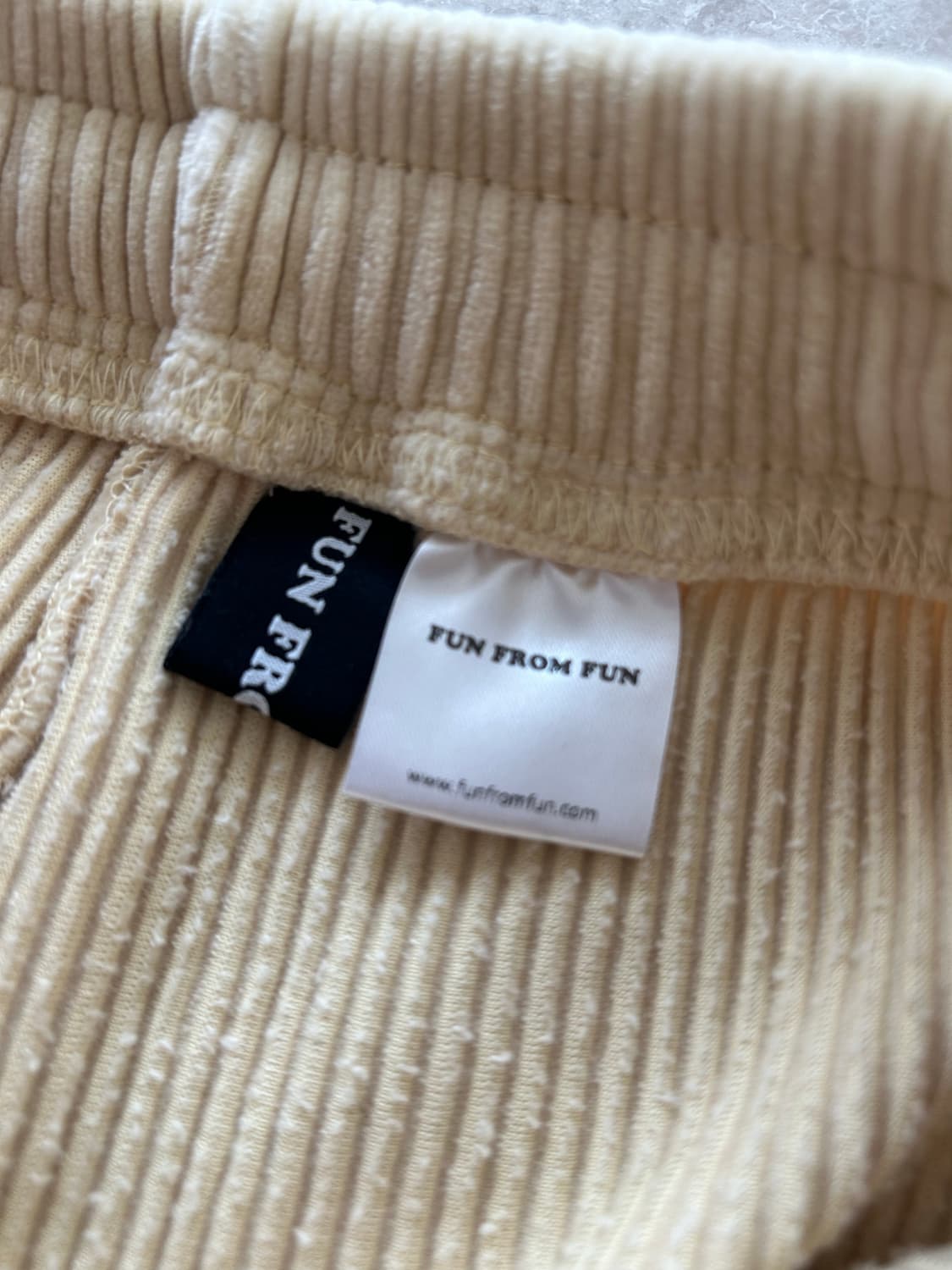 펀프롬펀 옐로우 코듀로이 팬츠 상품이미지5