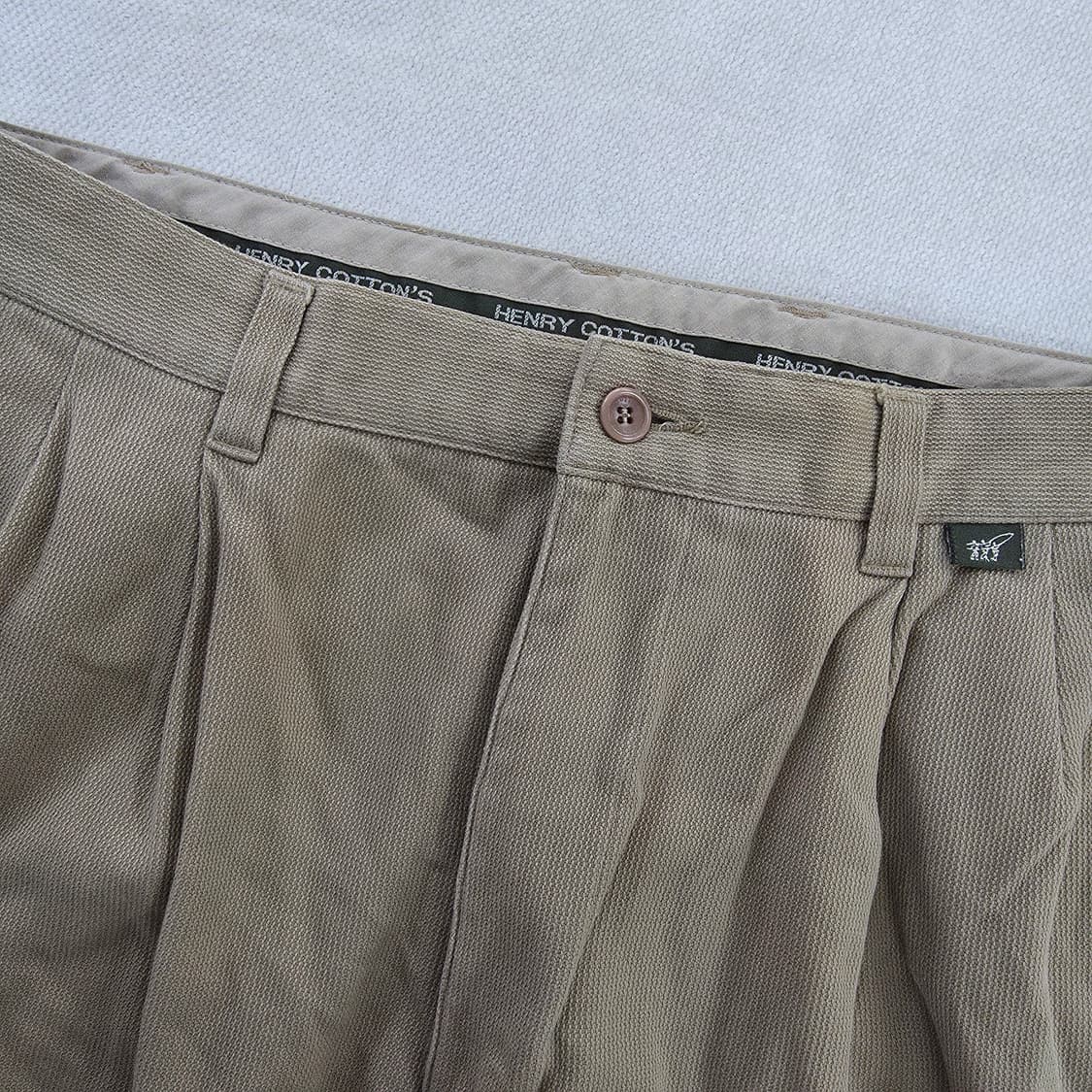 [82] 헨리코튼 코튼 투턱 치노팬츠 1231J 상품이미지2