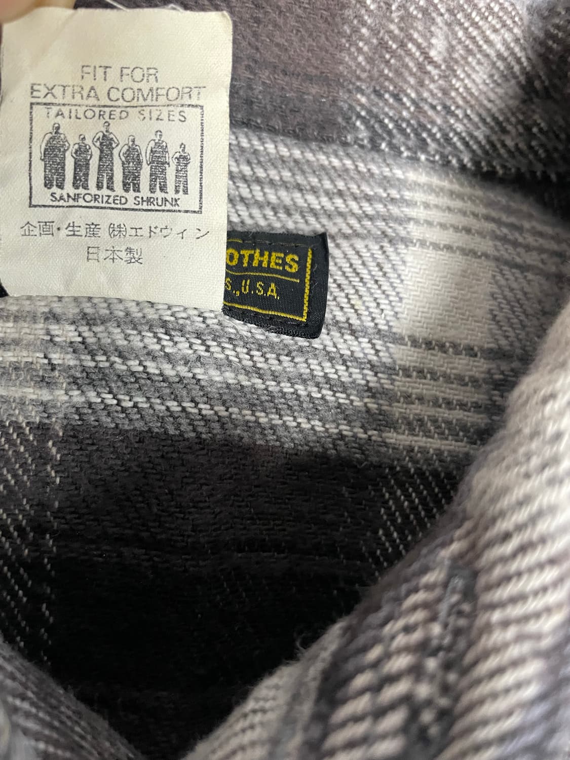 Jpn vtg LEE 플란넬 웨스턴셔츠 상품이미지6