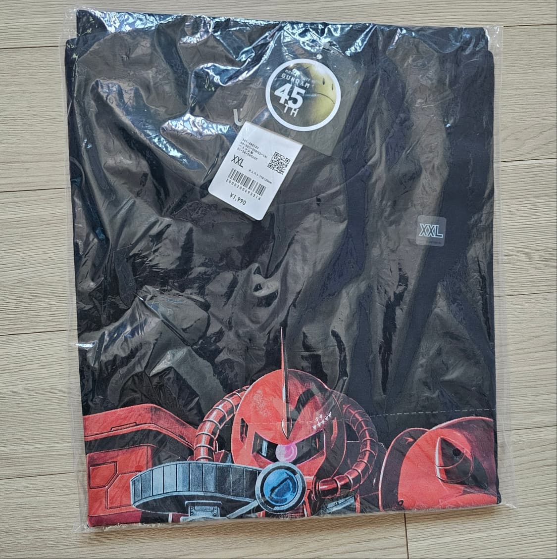 2XL XXL 미개봉) 유니클로 UT X 건담 45주년 반팔 티셔츠 C 상품이미지4