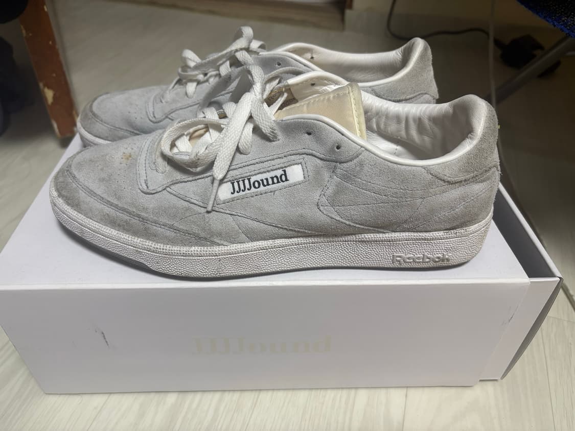 JJJJound x Reebok Club C White Suede 280 상품이미지2