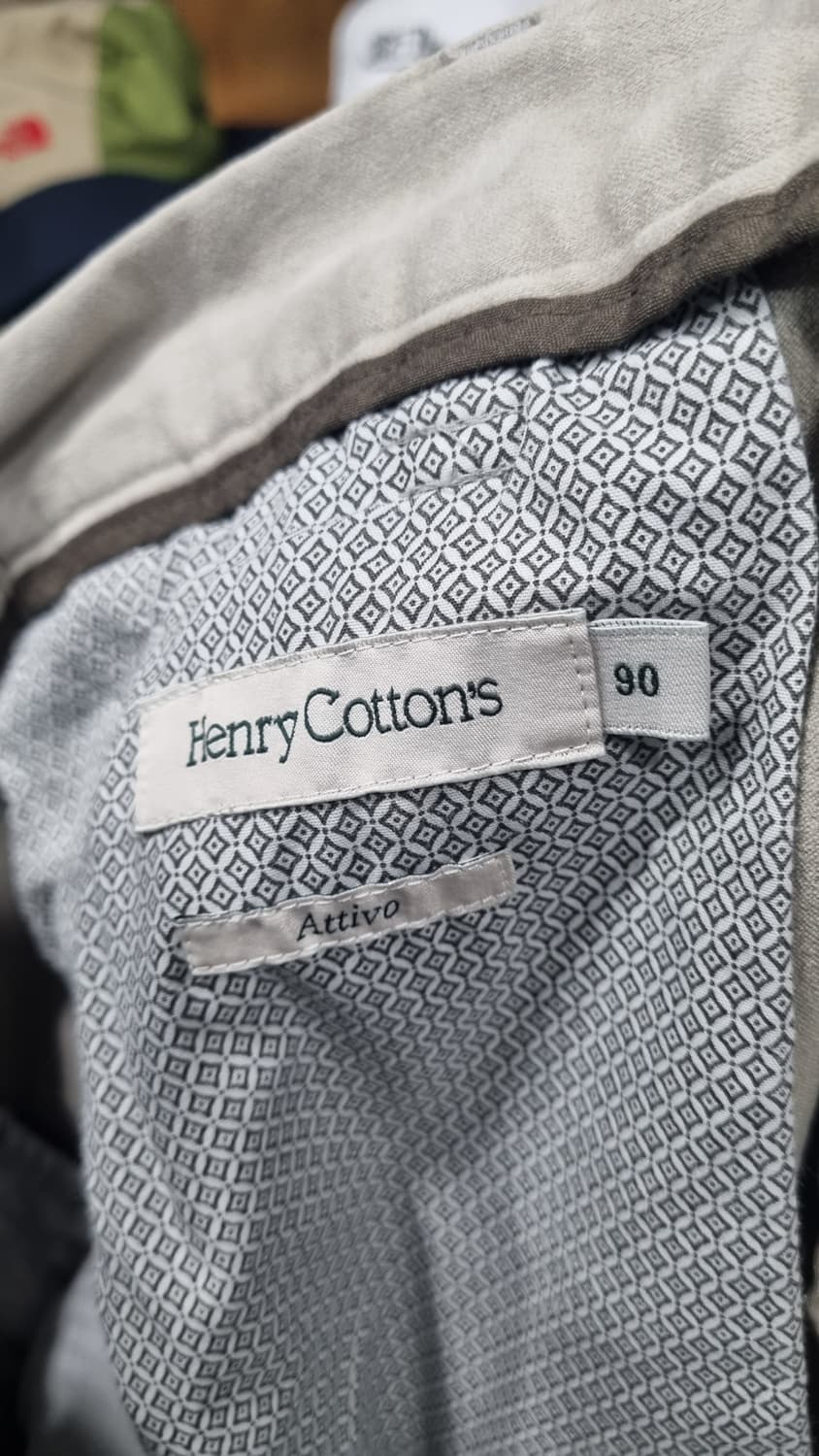 헨리코튼 추동용 코튼팬츠 허리단면45(35size) 총장100 상태최상 상품이미지5