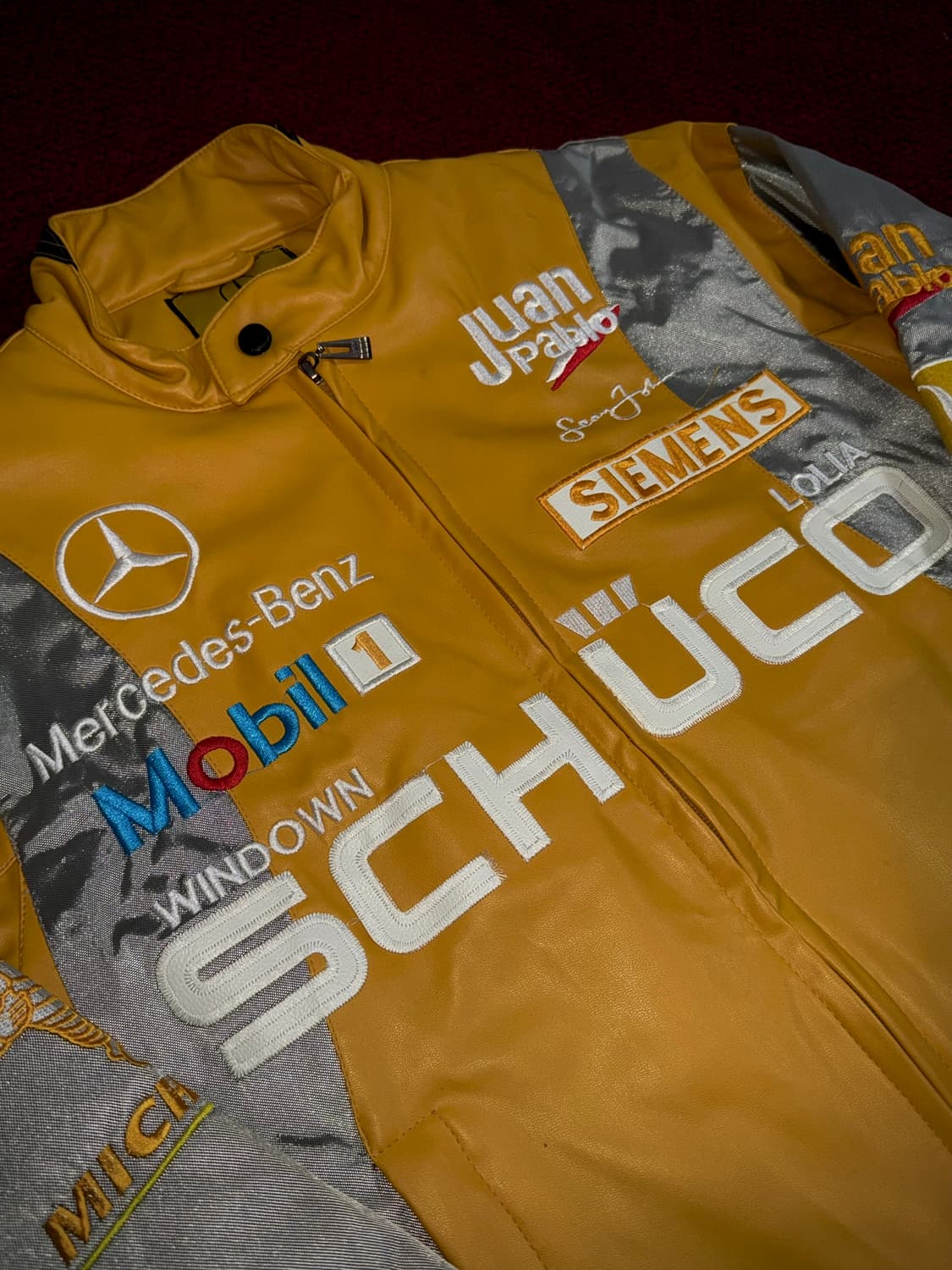 올드스쿨 벤츠 빈티지 레이싱 자켓 L 상품이미지2