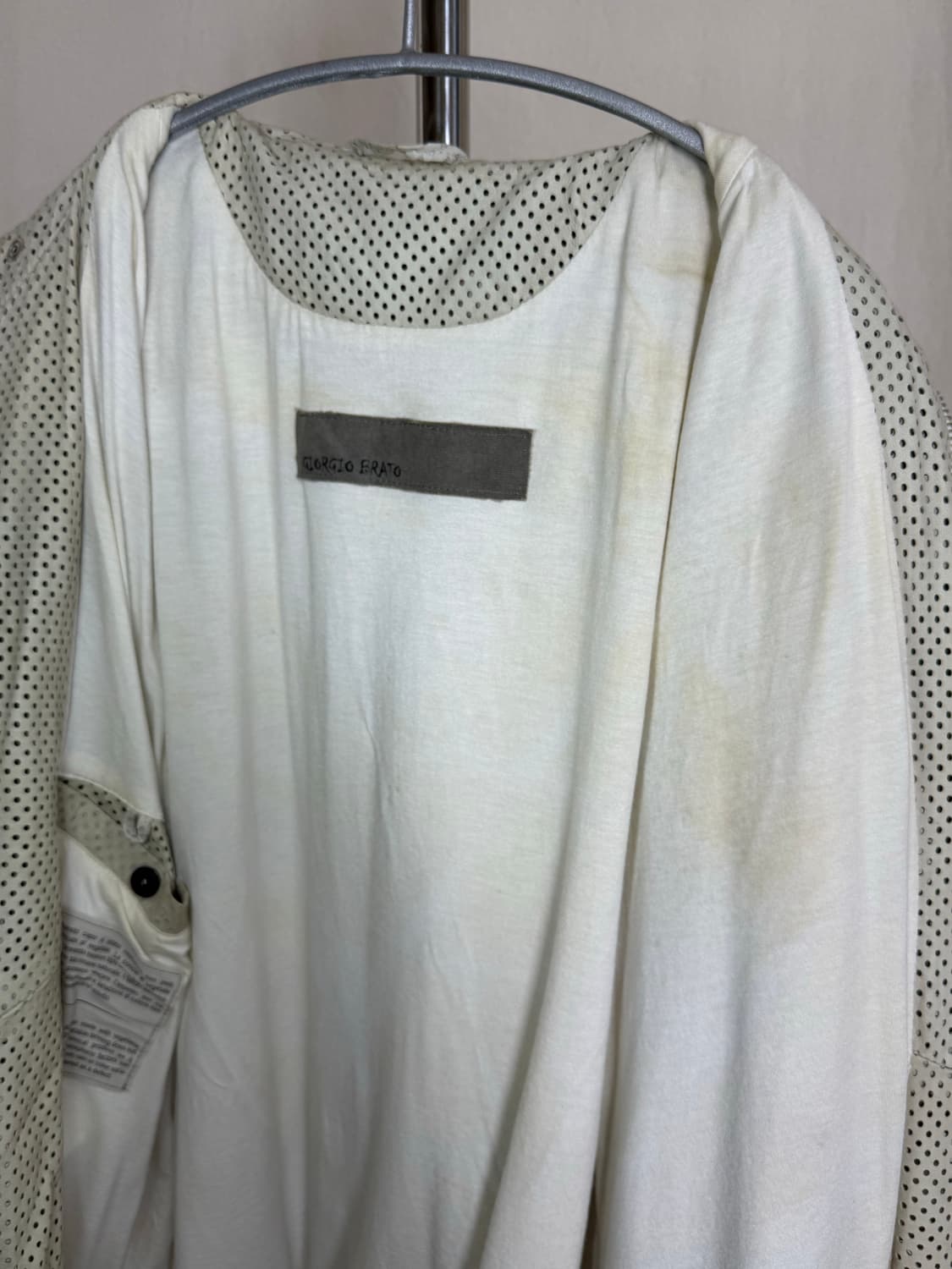 Giorgio Brato 양가죽 레더 자켓 상품이미지10