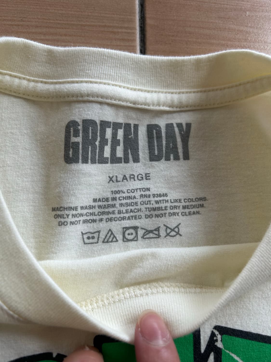 Green day 2025tour MD Tee 상품이미지3