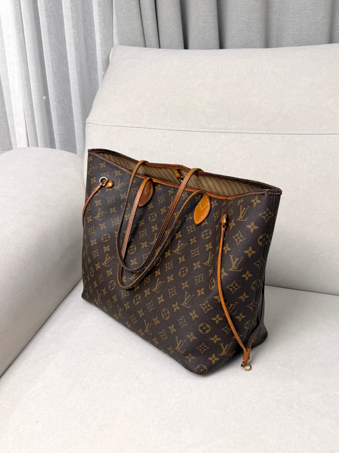 루이비통 모노그램 네버풀 GM 쇼퍼백 상품이미지4