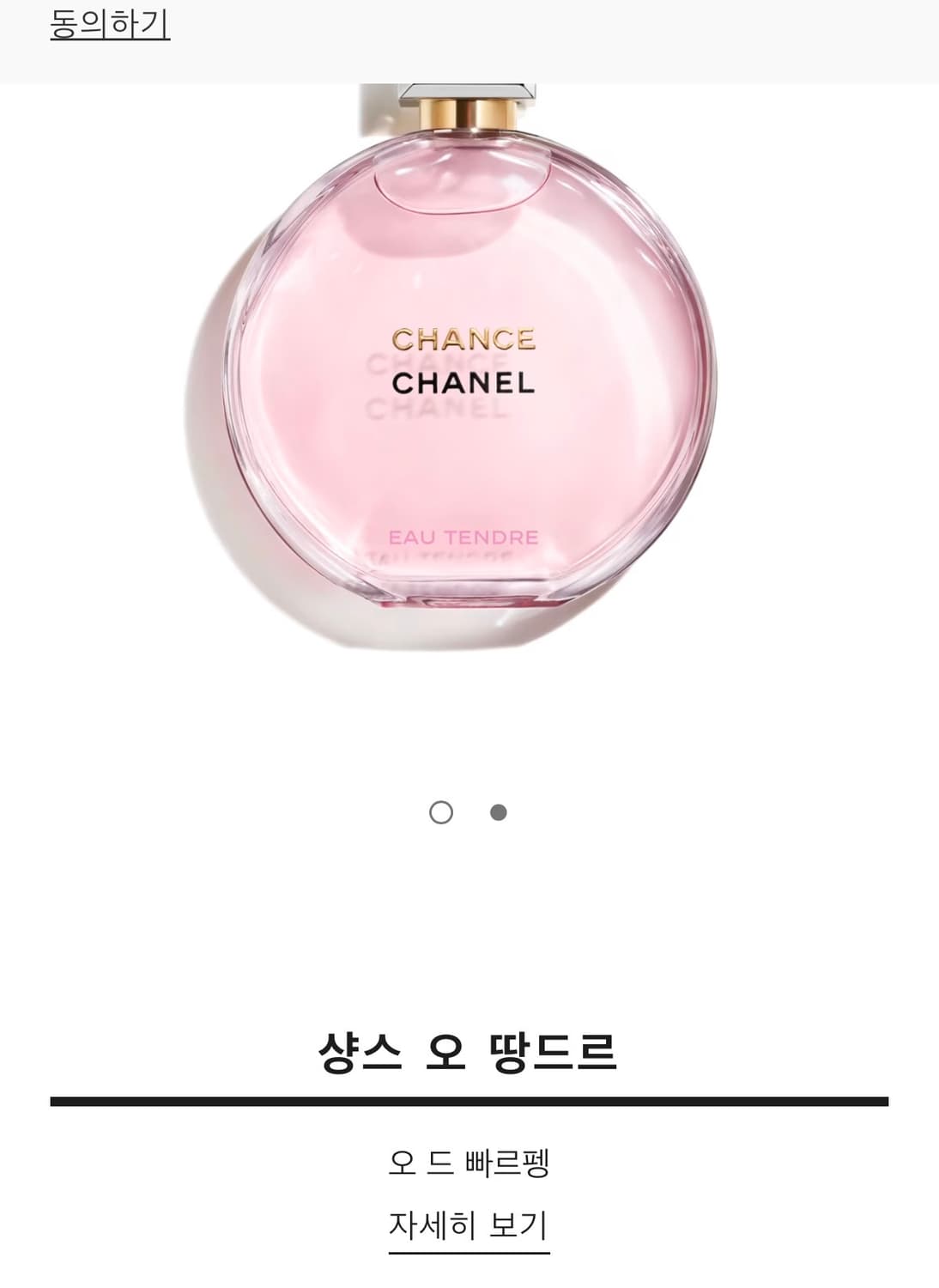 샤넬 샹스 오 땅드르 오 드 빠르펭 100ml 상품이미지1