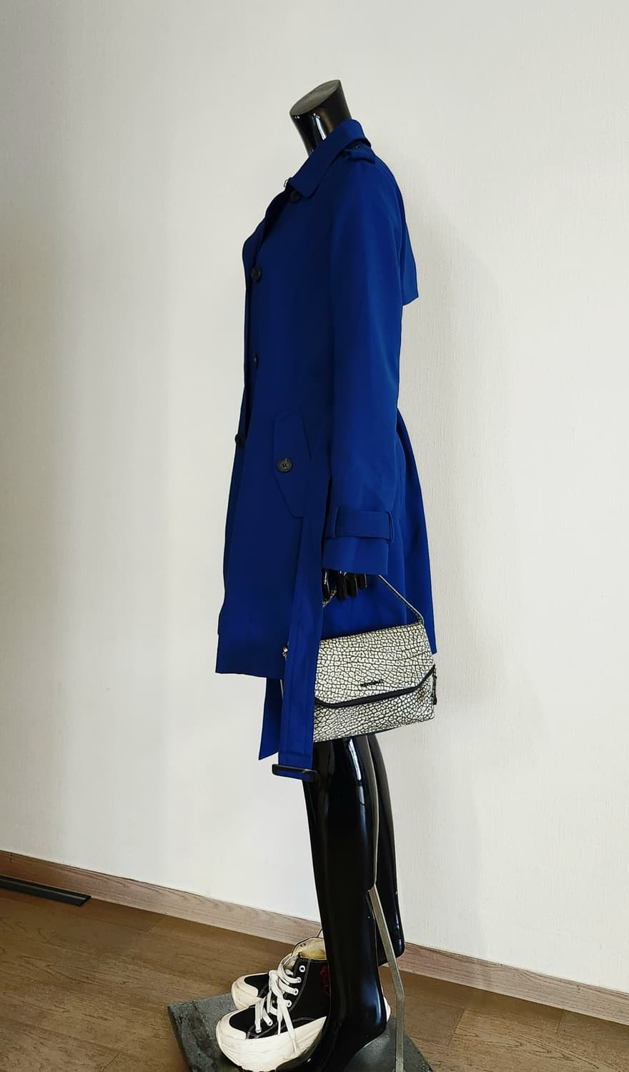 네이비 트렌치코트 상품이미지4