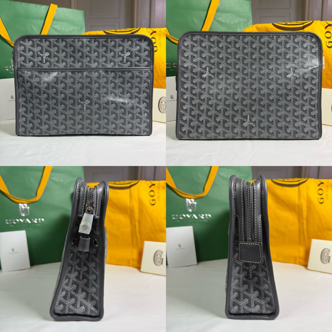 [풀구성] 고야드 쥬방스 토일렛백 GM 파우치 클러치 상품이미지2
