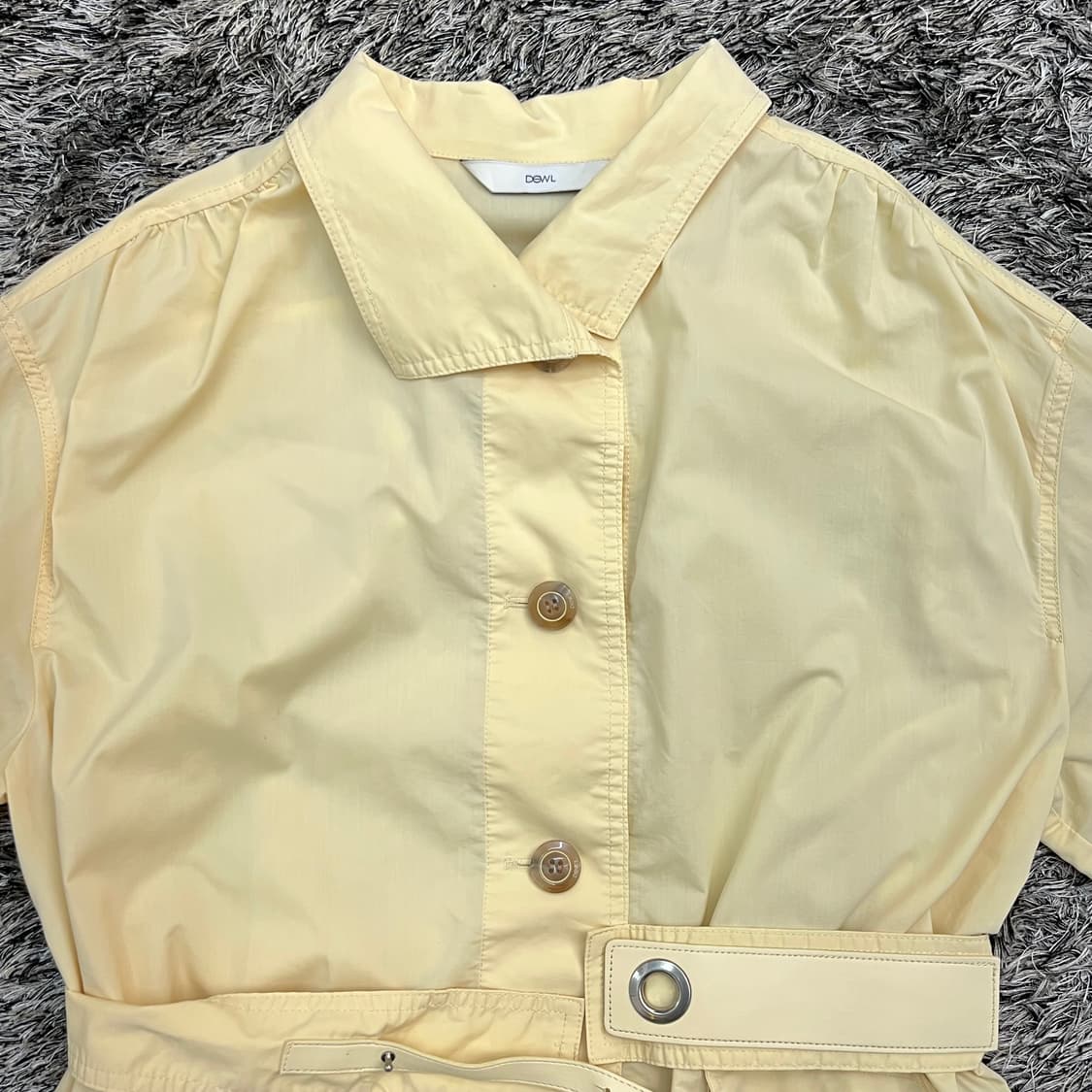 듀엘 여성 벨티드 코트 원피스 (55) 상품이미지2