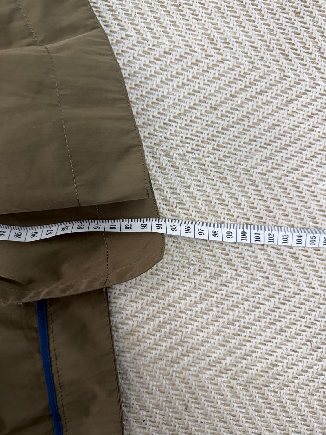 정품) TIME 타임 한섬 카키색 트렌치코트 82 상품이미지7