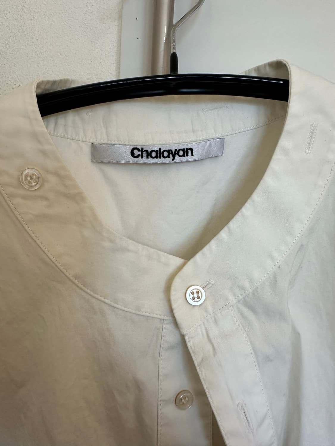 살라얀 Chalayan 화이트 셔츠 (Hussein Chalayan) 상품이미지2