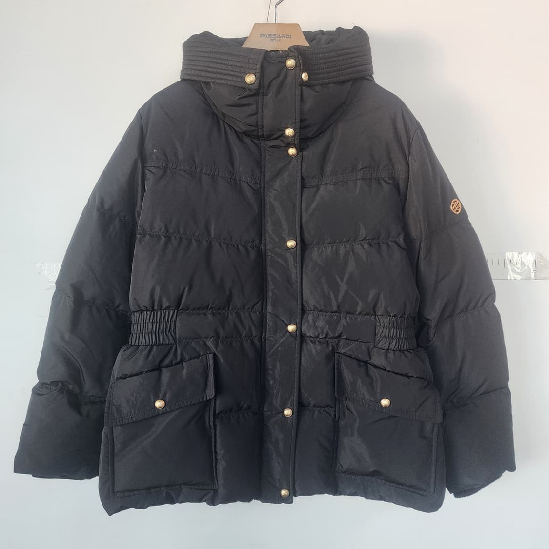 칼라거펠트 여성 블랙 패딩 점퍼 상품이미지1