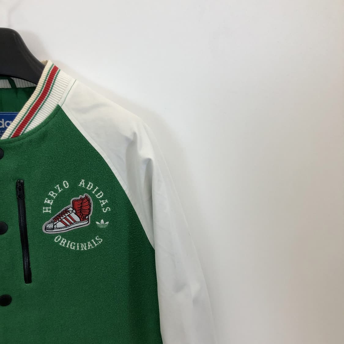 아디다스 1972 올드스쿨 바시티자켓 그린 105 상품이미지3