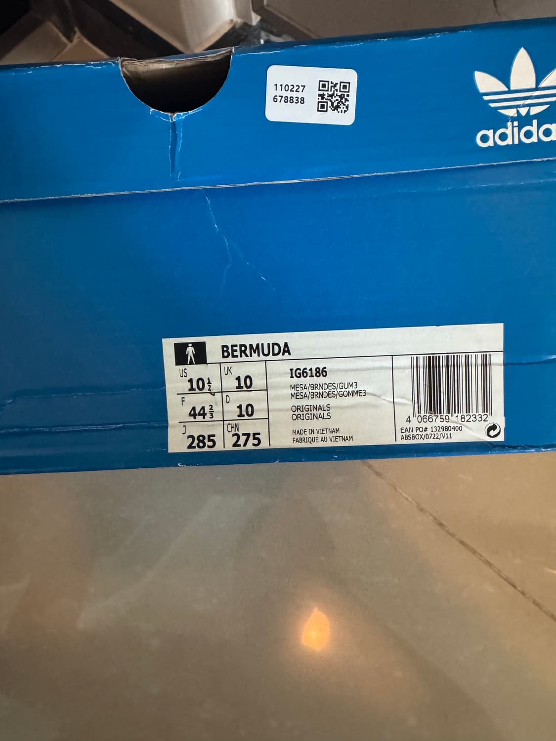 아디다스 버뮤다 메사 브라운데저트 285mm 상품이미지6