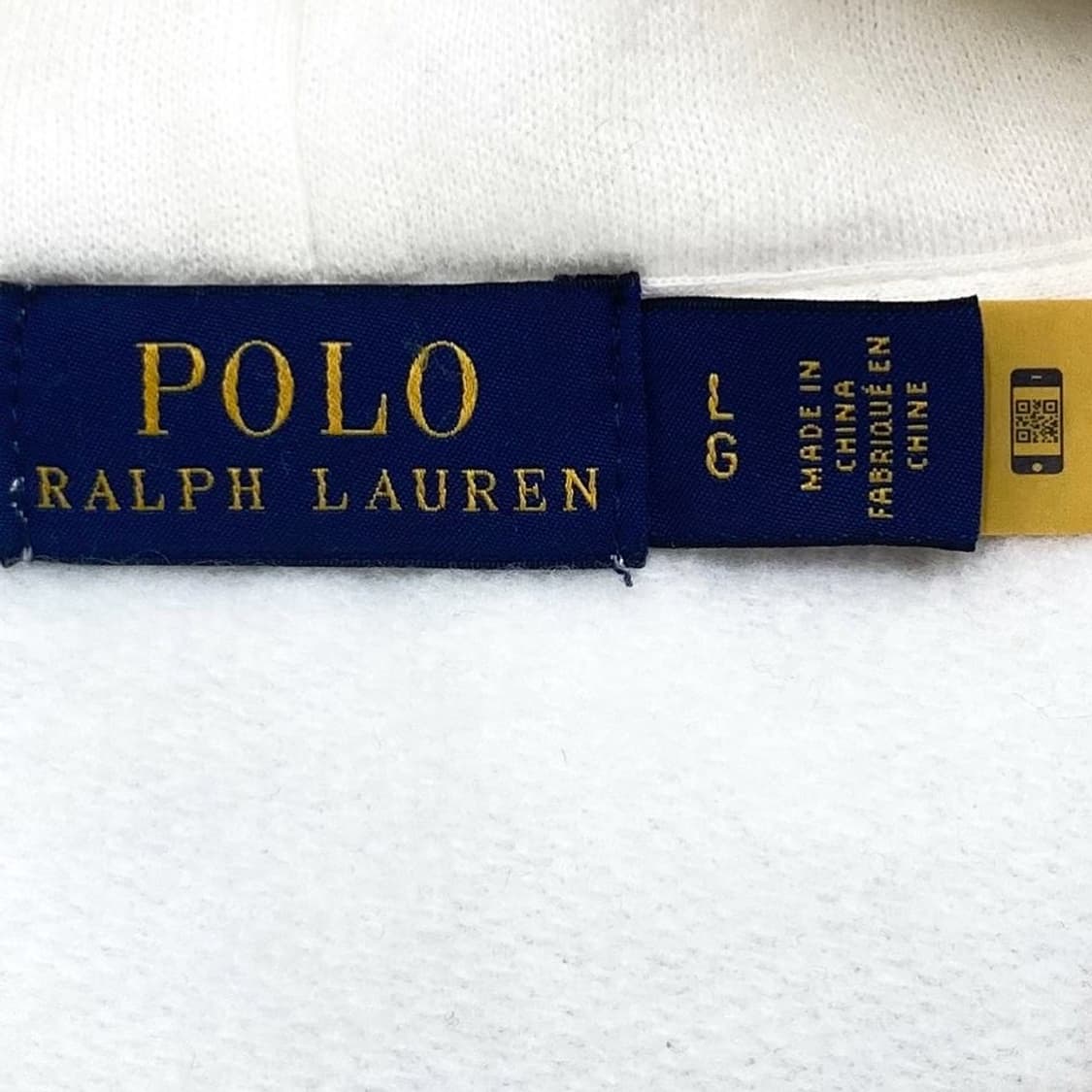 PoloRalphLauren 신형 화이트 후드티 상품이미지2