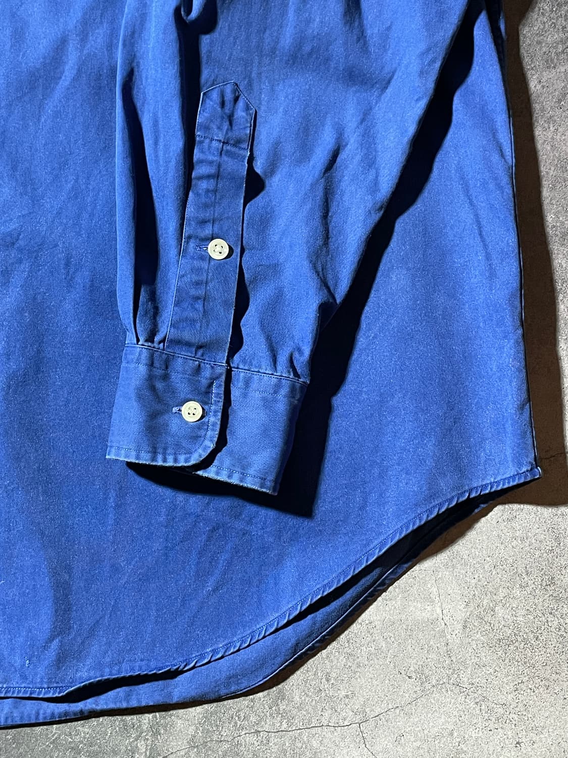 RALPH LAUREN 랄프로렌 빈티지 블루 코튼 셔츠 상품이미지5