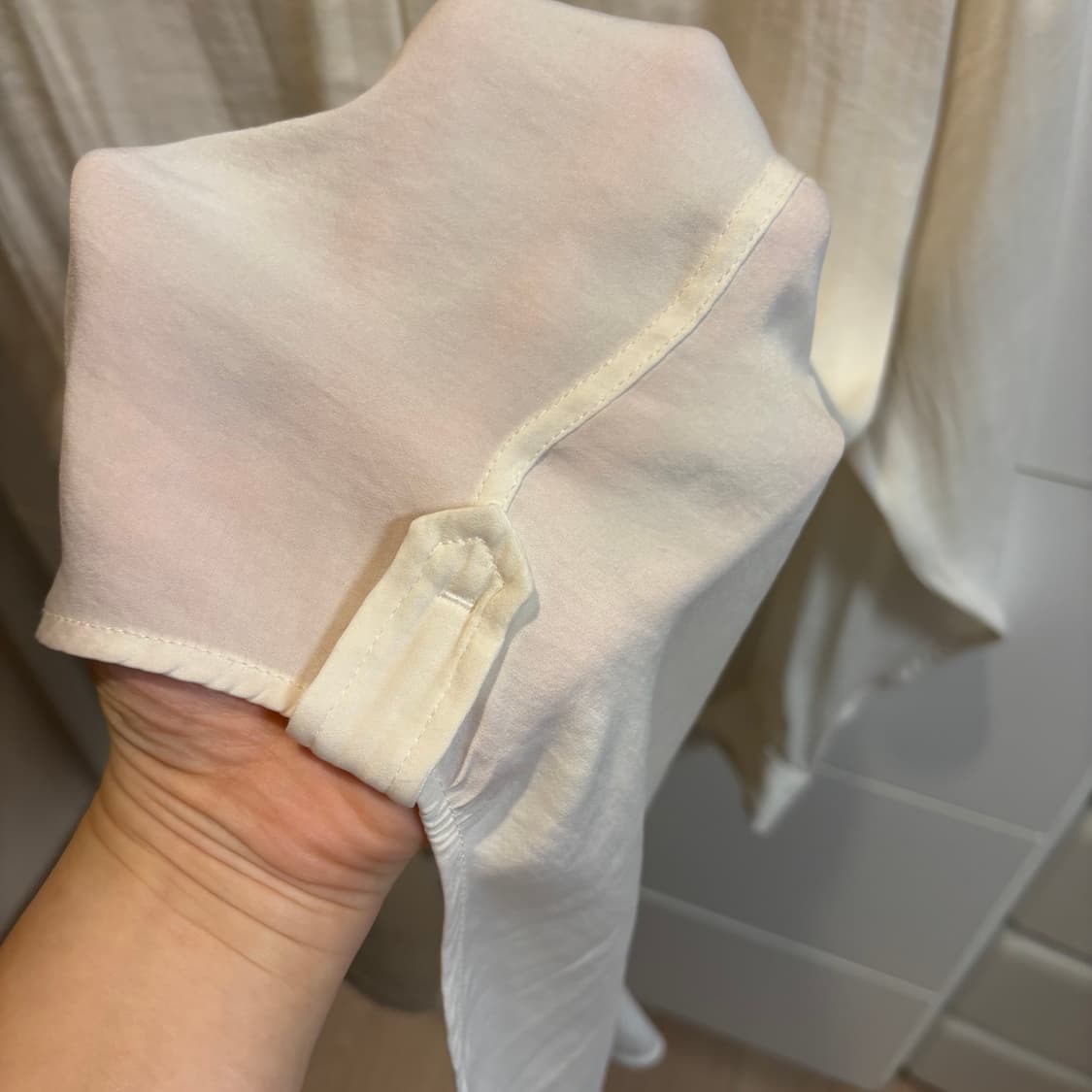 Bayflow 아이보리 부들 셔츠 상품이미지6