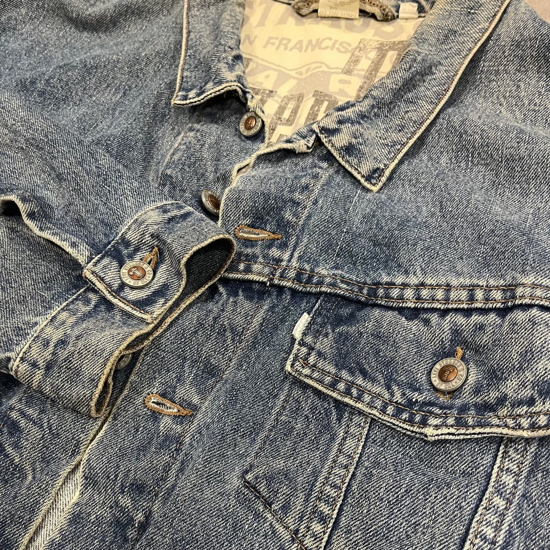 90s 리바이스 실버탭 데님 자켓 (110) 상품이미지2