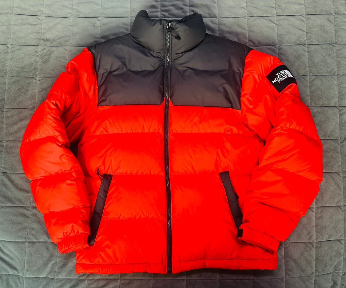 [L] 노스페이스 1992 레트로 눕시 다운자켓 검빨 상품이미지1