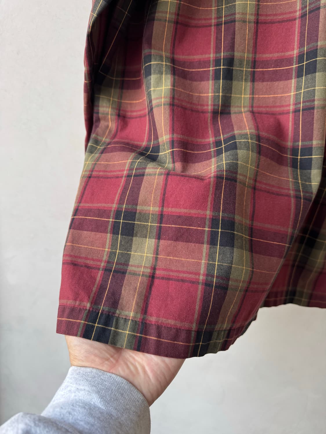 80s 스투시 체크 셔츠 상품이미지9