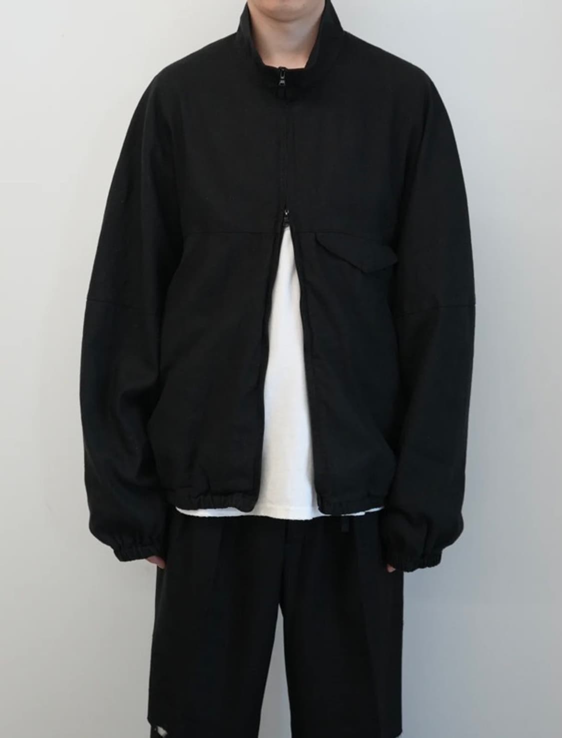 안셀름 실크넵 기모노 블루종 1사이즈 상품이미지2