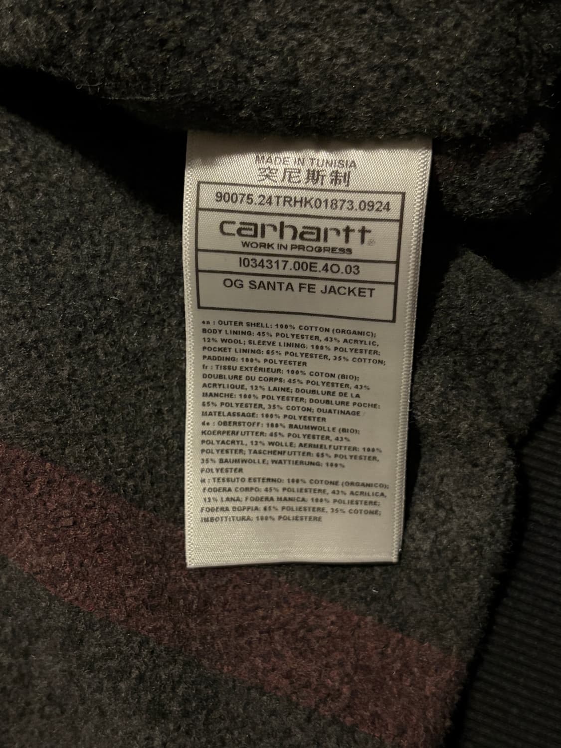 칼하트 WIP OG 산타페 M 상품이미지7