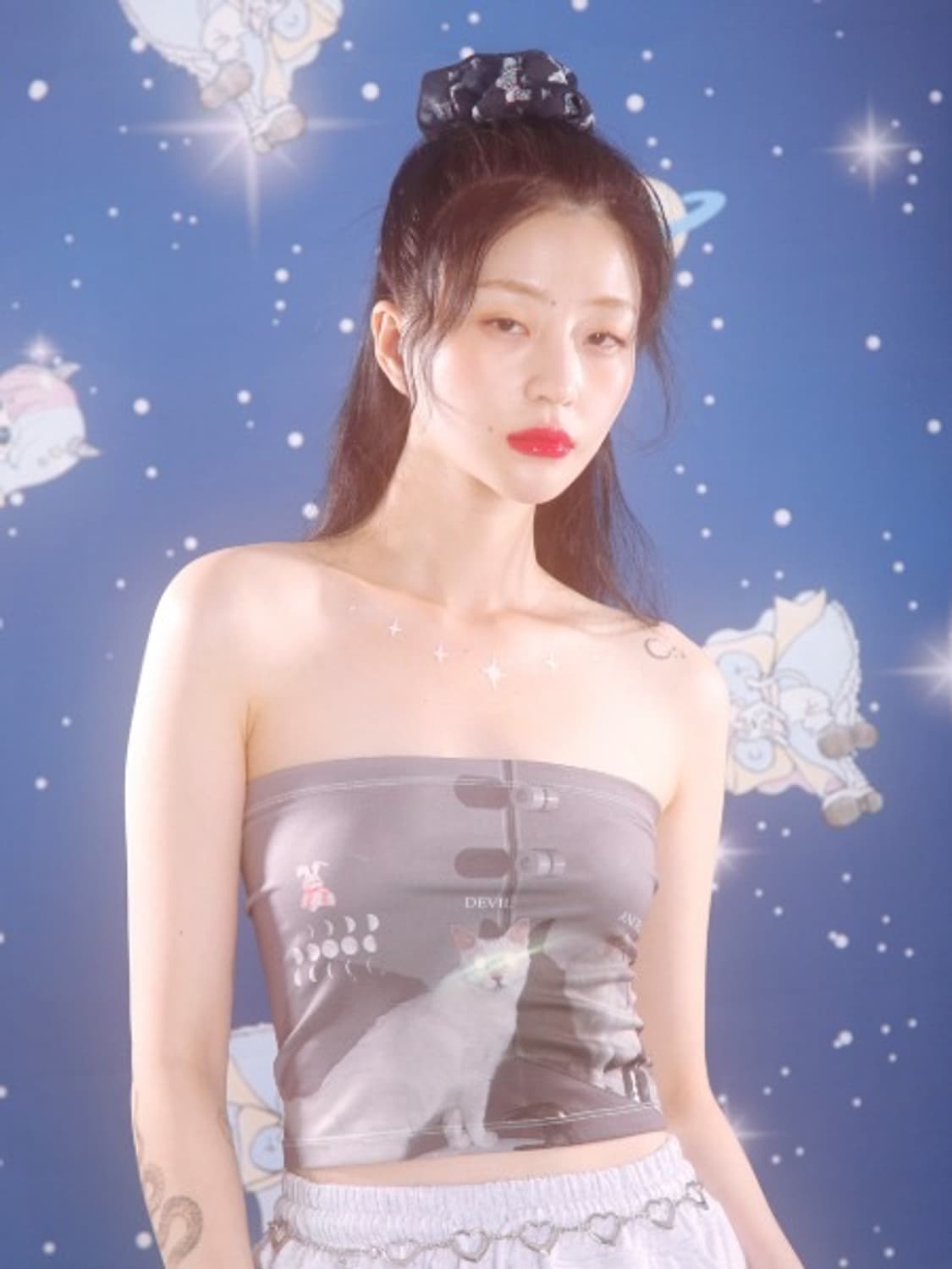 클럿스튜디오 devil cat 튜브탑  상품이미지2