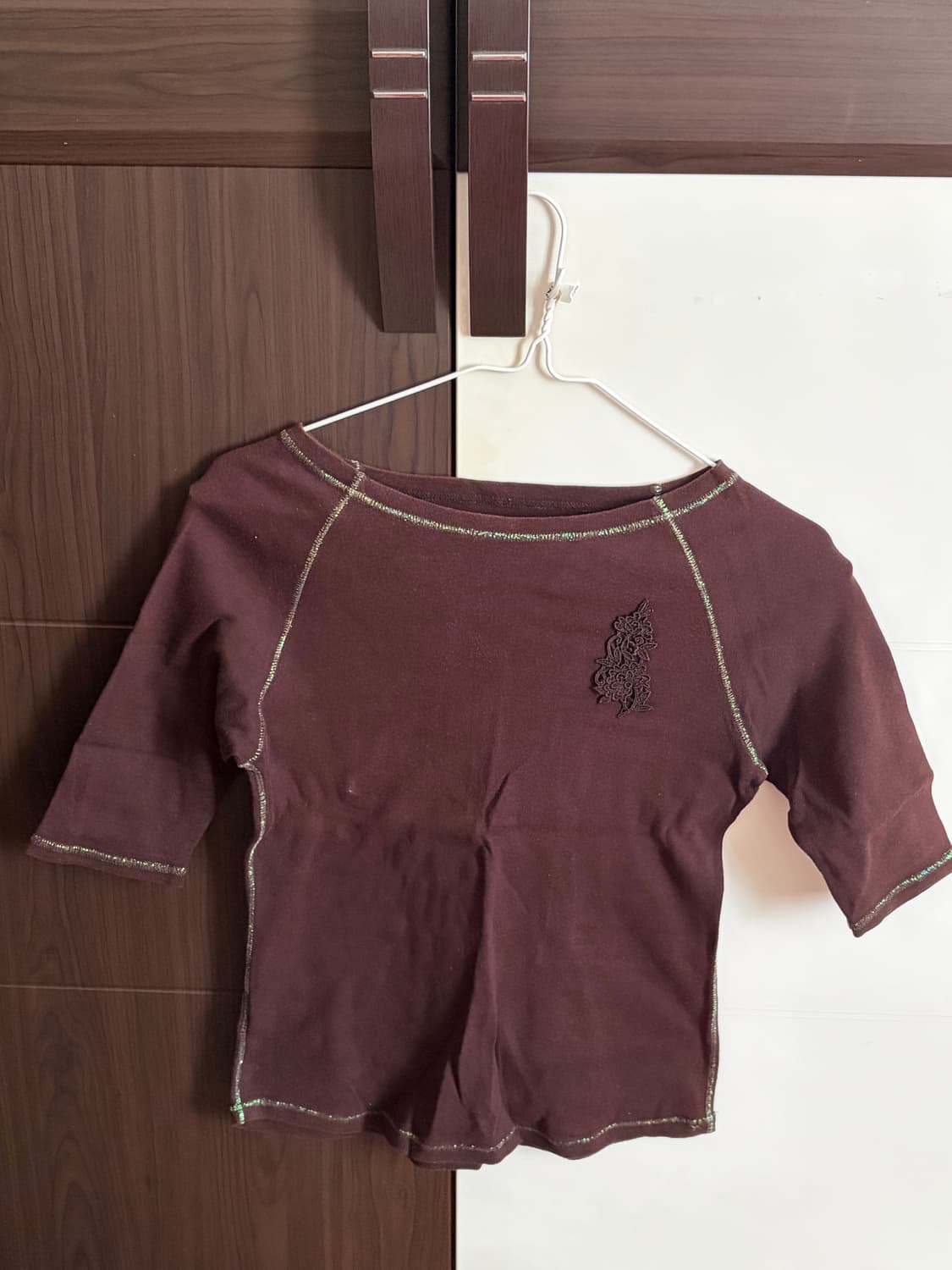 빈티지 7부 티 상품이미지1