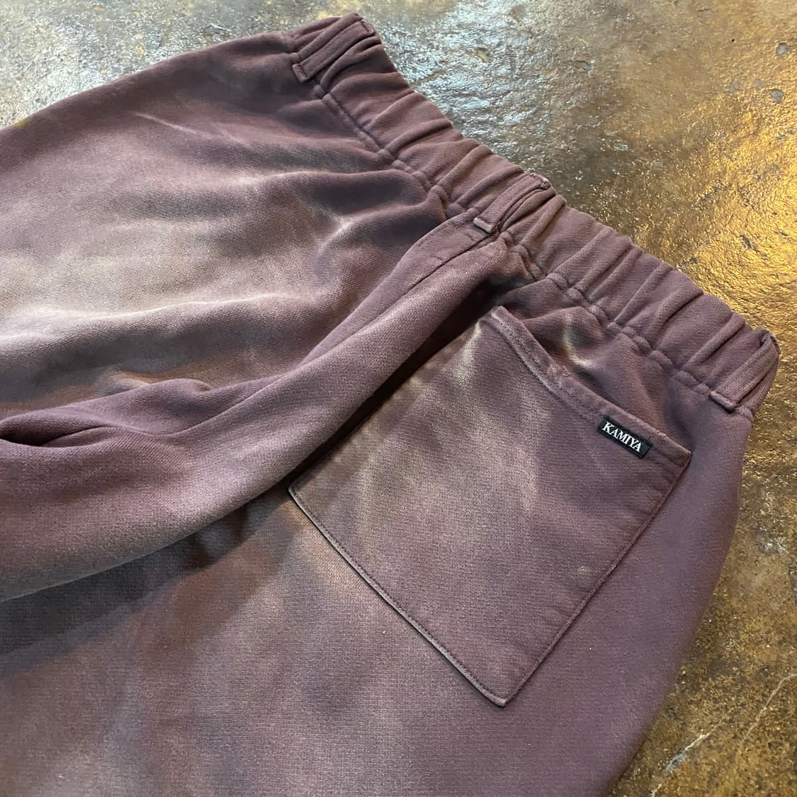 (M) 카미야 불꽃 프린팅 와이드 스웻팬츠 상품이미지6