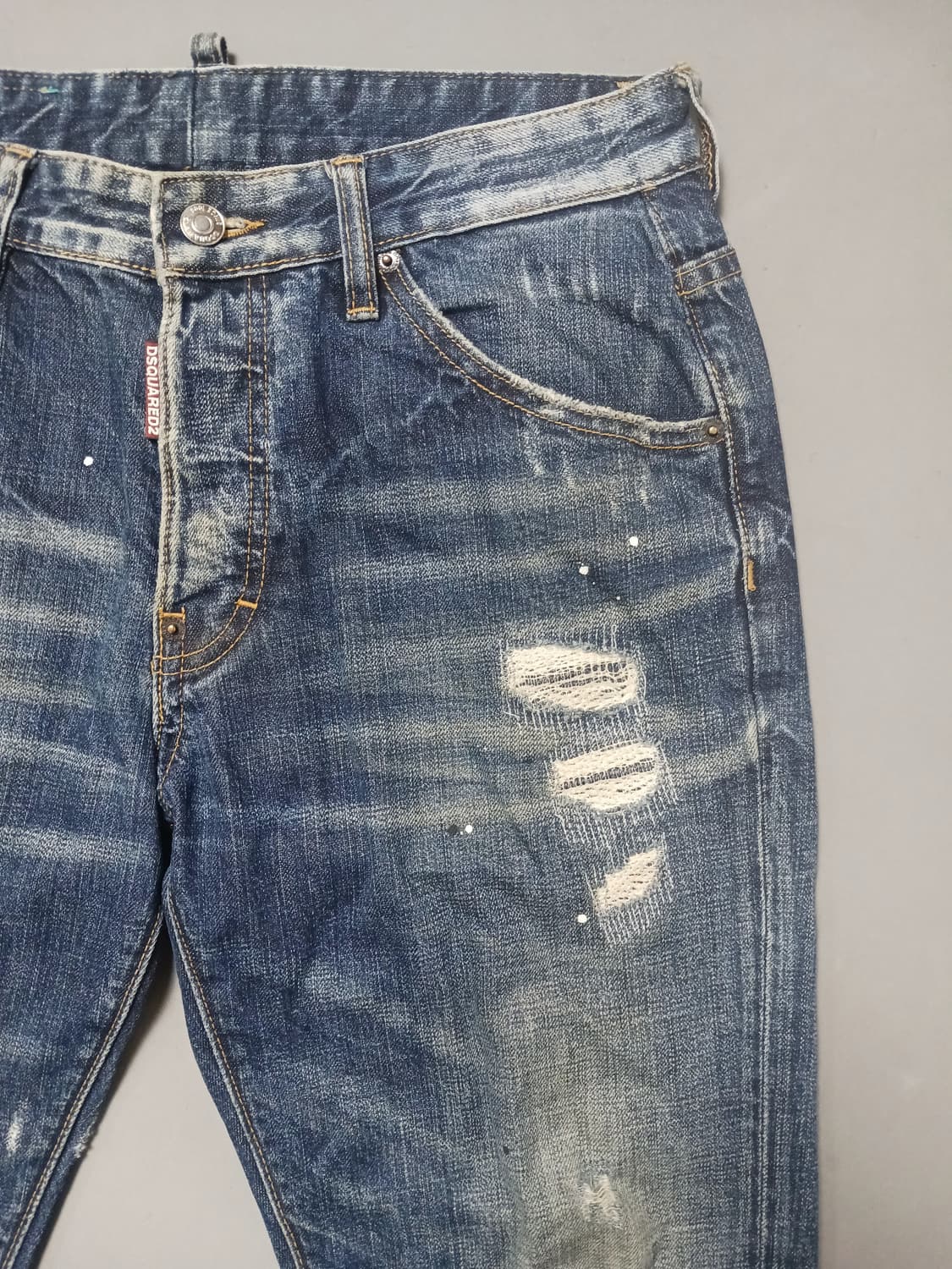 [31] 디스퀘어드2 블루패치 쿨가이진 청바지 상품이미지4