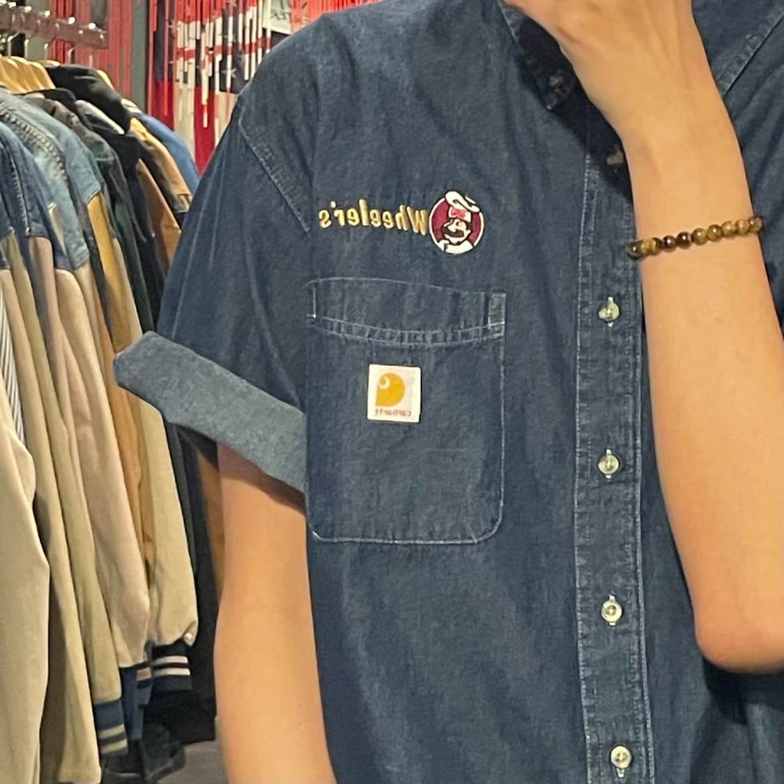 [IM] carhartt 칼하트 진청 반팔셔츠 상품이미지6