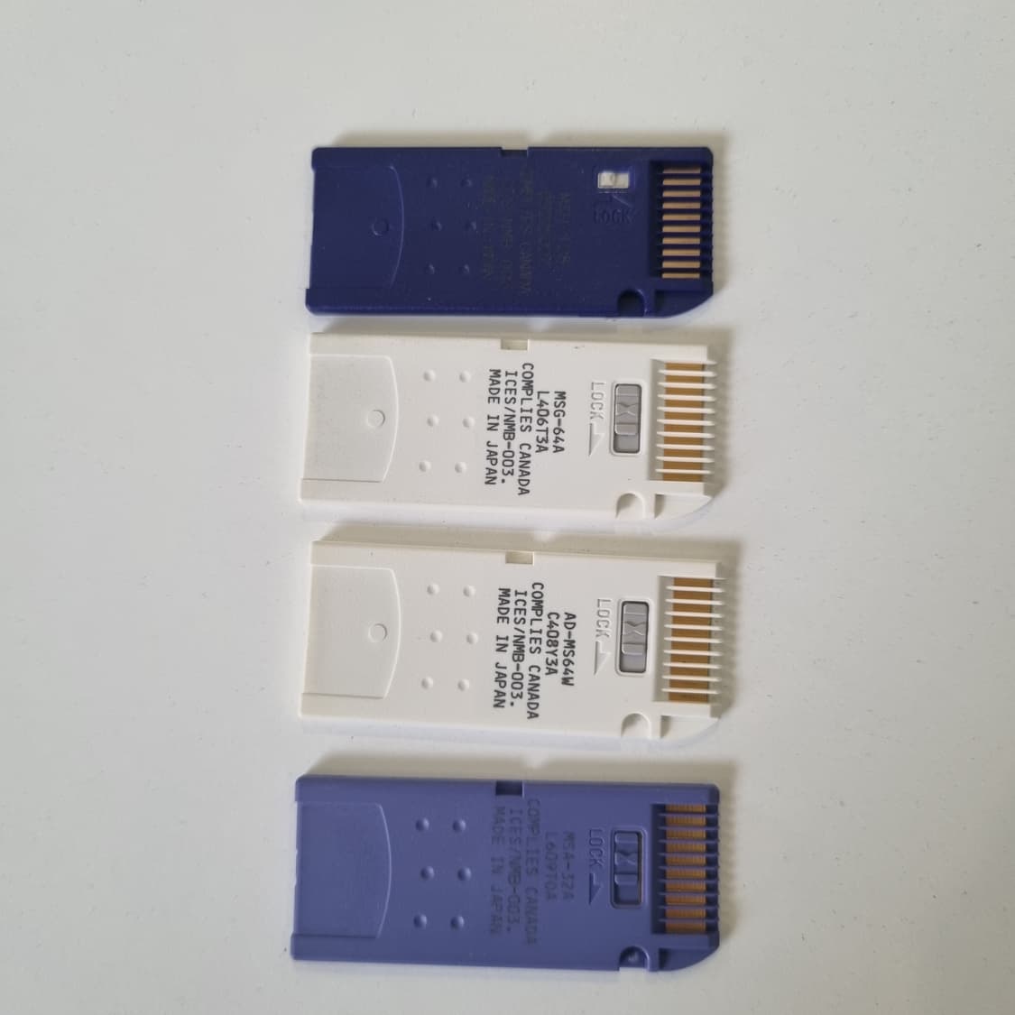 일본 소니 화이트메모리스틱MG 32 64,128 mb 디카 카메라 상품이미지3