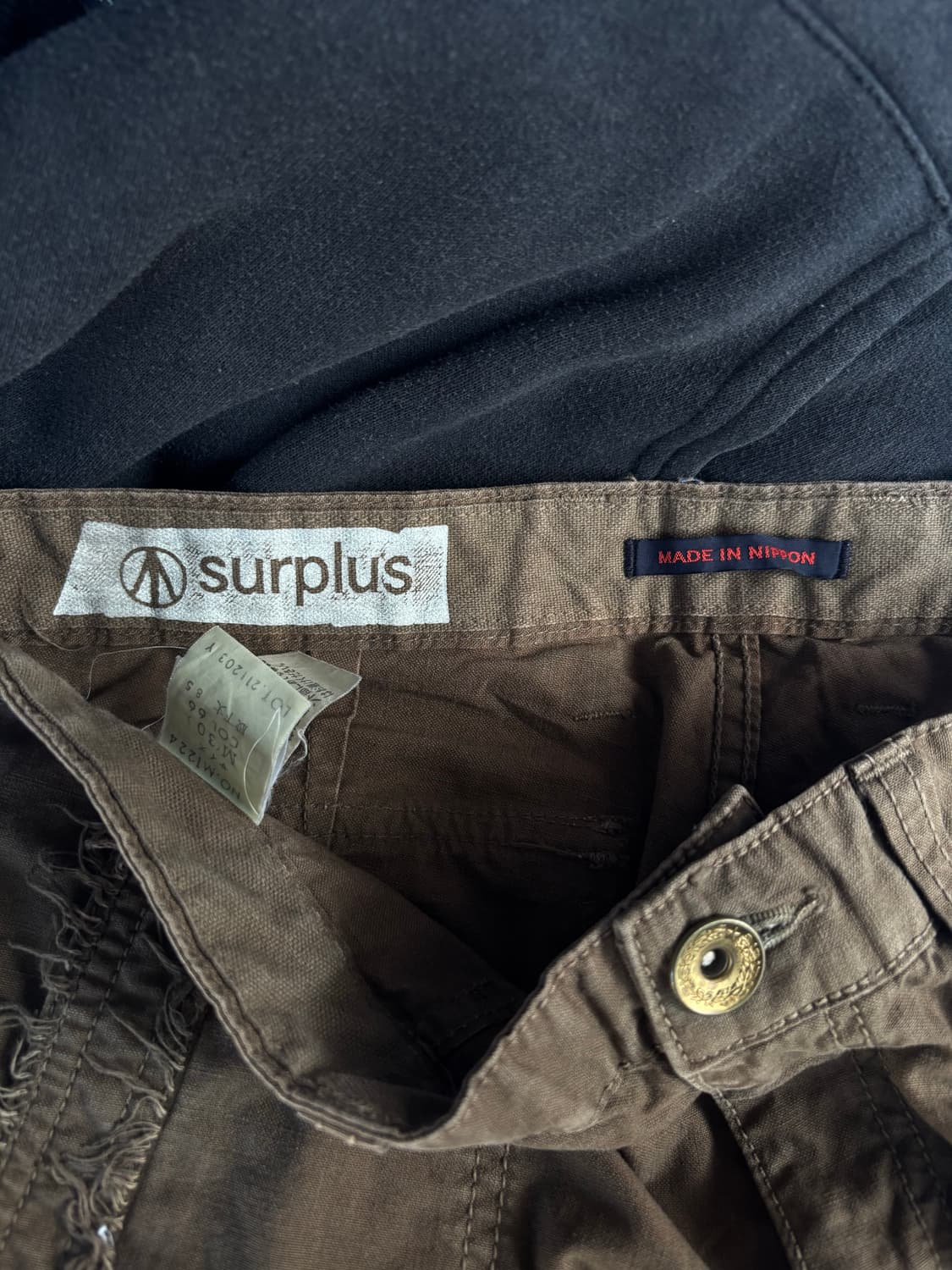 Surplus 브라운 포켓 카고 팬츠 상품이미지4