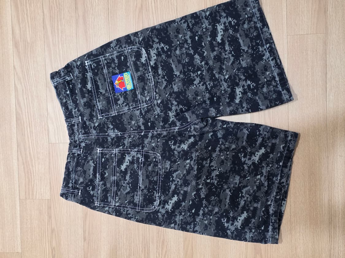 버터굿즈 워크 쇼츠 검정 WORK SHORTS 상품이미지8