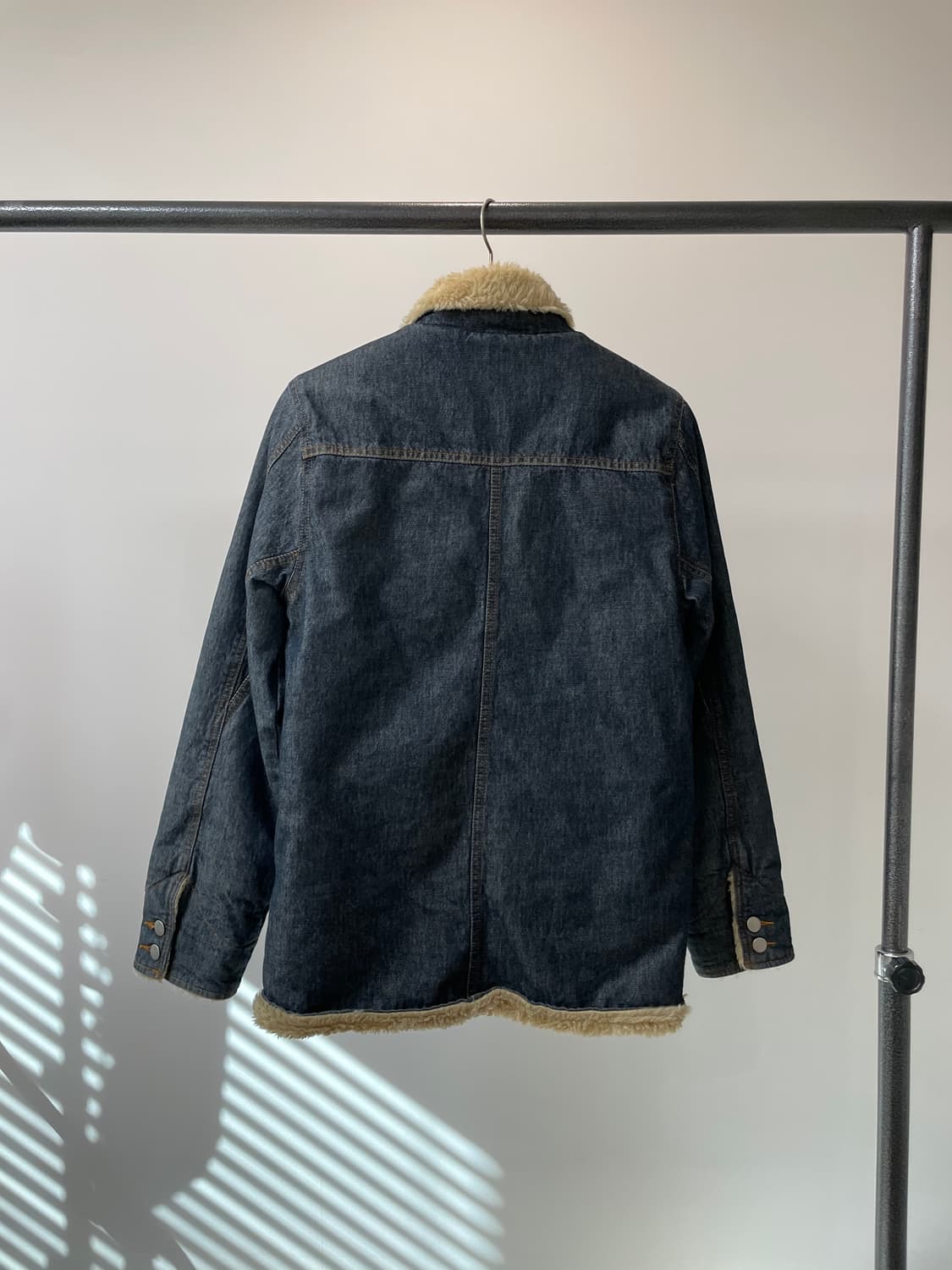 (S) 캘빈클라인 쉐르파 커버올 데님 자켓 상품이미지3