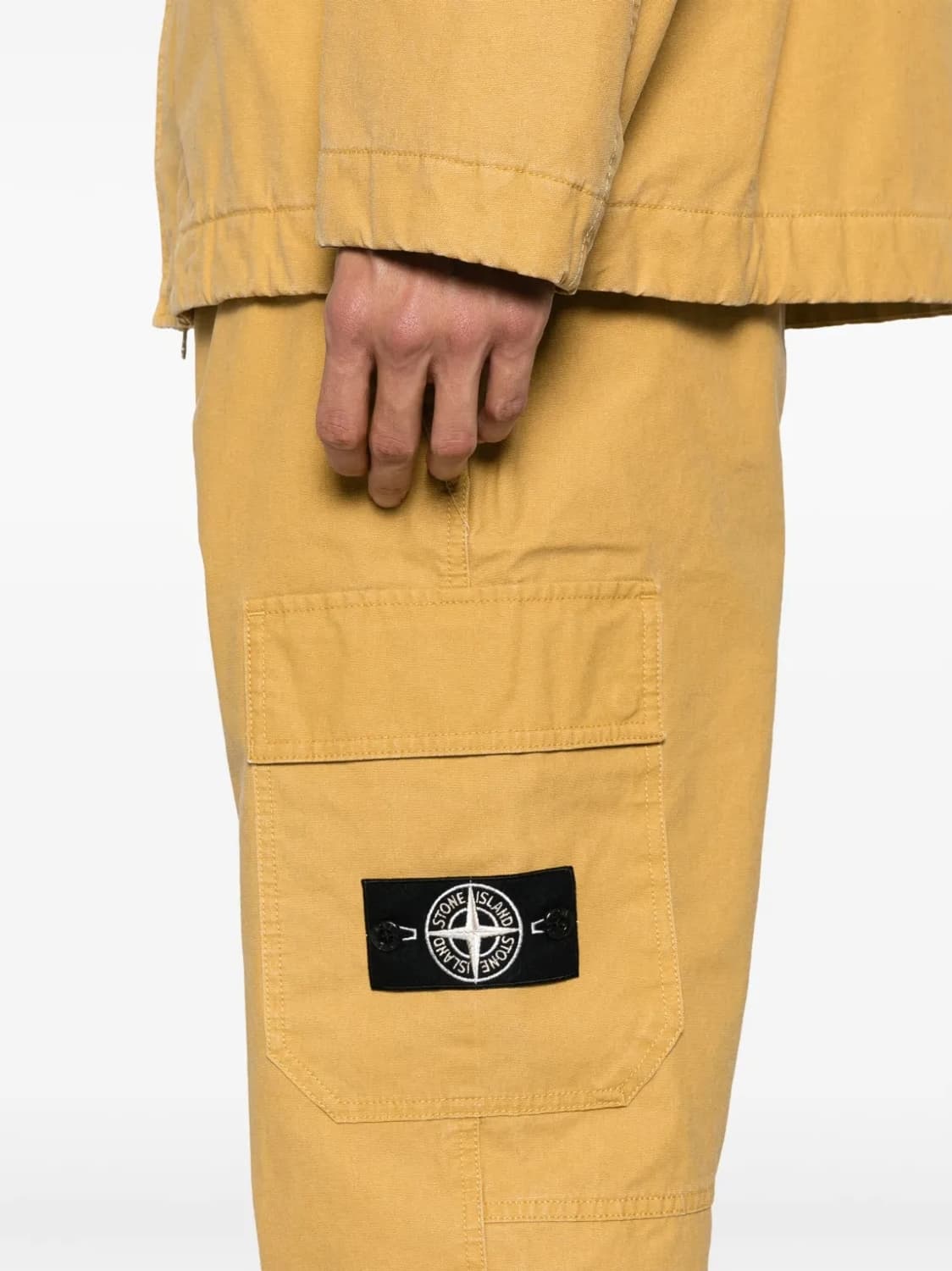 스톤아일랜드 파나마 리사이클드 옥사이드 플레이팅 카고 팬츠 (새상품) 상품이미지10