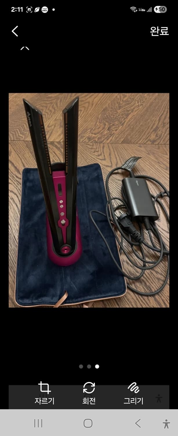 특가세일!!정품 다이슨 스트레이트너 매직기 풀구성+정품가방 상품이미지2